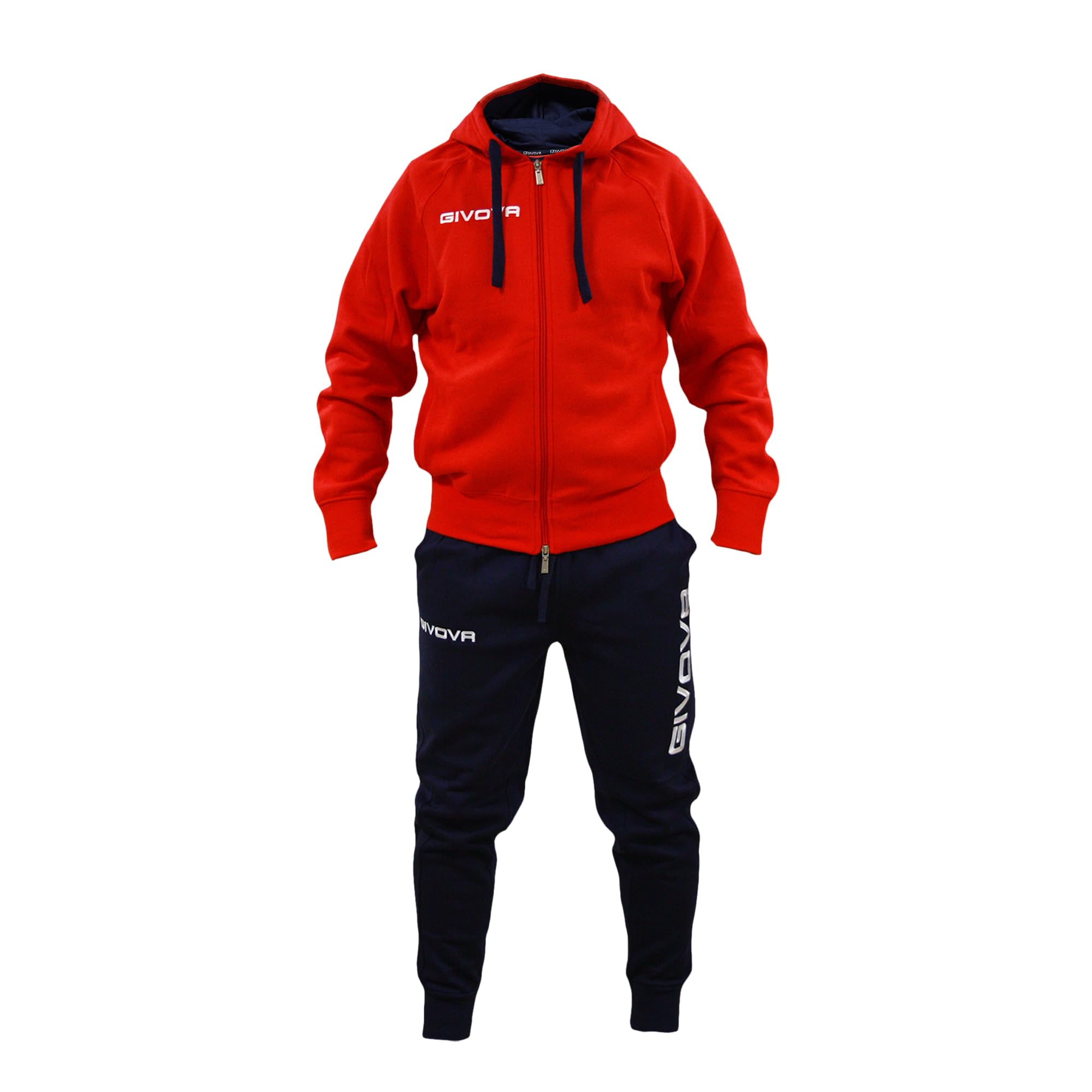 Tuta Uomo Cotone Felpato Cappuccio Modello PSLF33-21 - 3