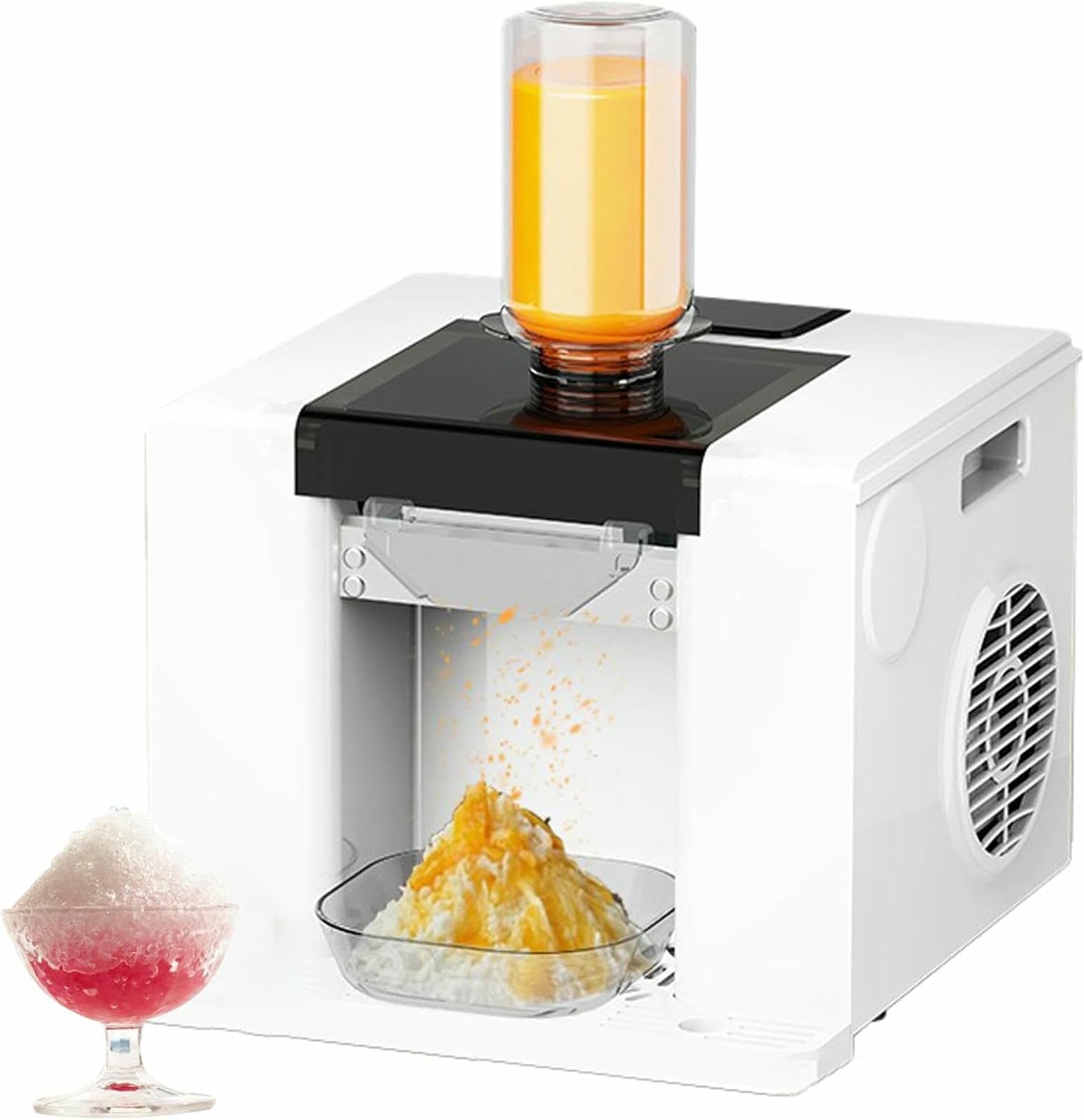 Machine à glace pilée automatique pour desserts et boissons fraîches