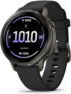 GARMIN(ガーミン)Venu 4 スマートウォッチ AMOLED 大画面ディスプレイ 最大12日間の長時間バッテリー 健康管理 フィットネス 充実のゴルフ機能 80種類以上のマルチスポーツ対応 Suica対応/心拍センサー 睡眠時間測定 スピーカー＆マイク内蔵で通話可能 iOS・アンドロイド対応 心電図(ECG)アプリ対応モデル【日本正規品】