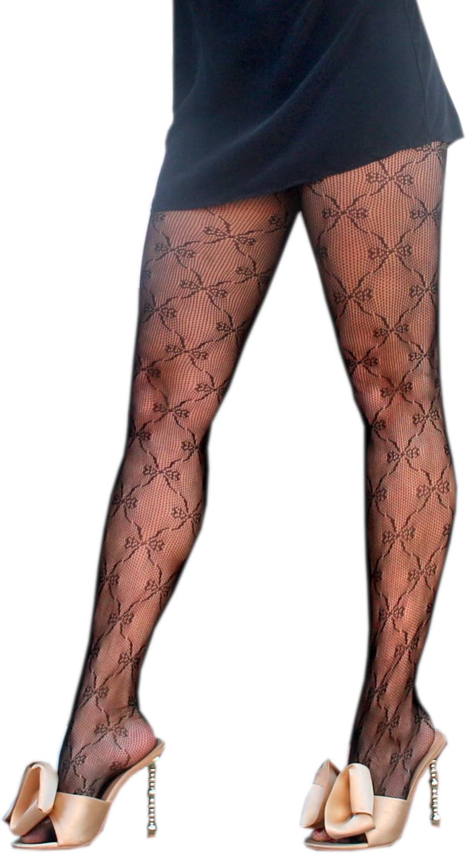 Millennials In Motion Sheer Elegance Patterned Tights