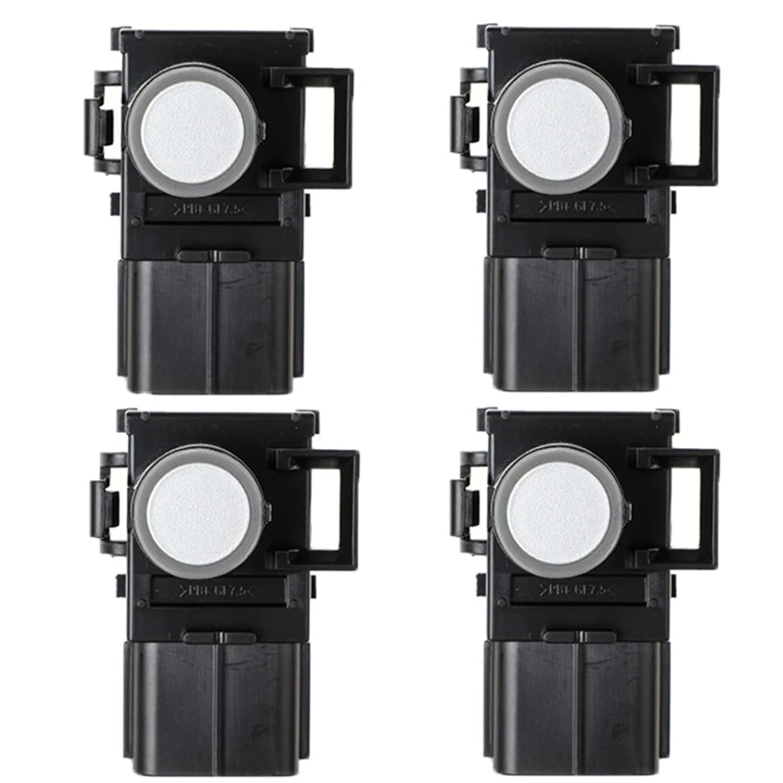 Sensor De Aparcamiento Sensor Aparcamiento PDC para Coche 89341-33180 8934133180 para Toyota para Kijiang para Sienna para Fortuner Sensores Marcha Atrás PDC Sensores(Blanco,4 Piezas)
