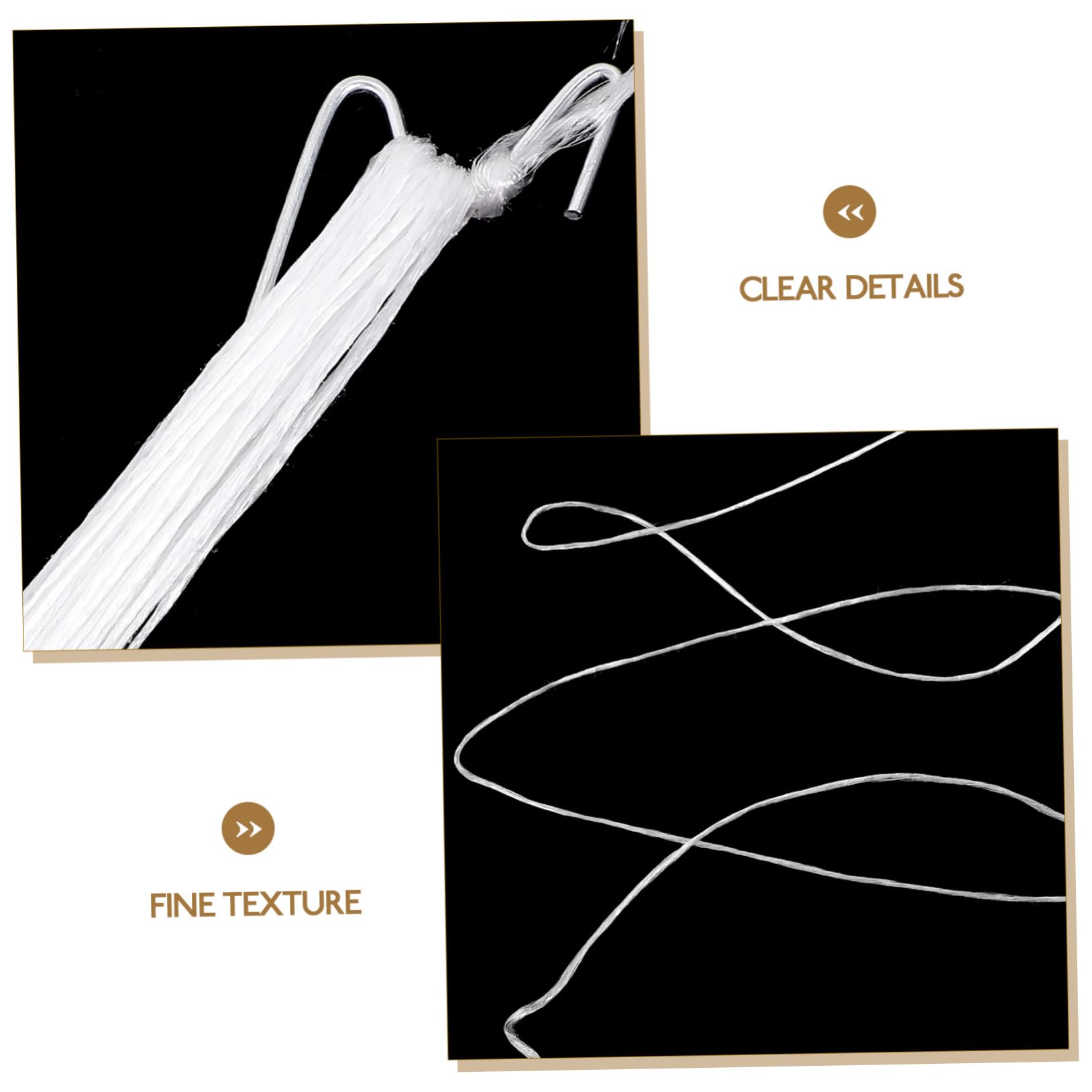 BESPORTBLE 5sets Ganci di Supporto per Piante Rampicanti Clip per Pomodori e Ropes di Traction per Giardinaggio Esterno Strumenti di Sostenimento per Viti di Piante e Orticoltura