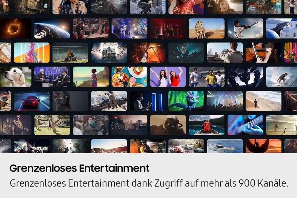 Samsung QLED 4K Q6FA 55 Zoll (138 cm) UHD Fernseher, Optimiert für Fussball, 100% Farbvolumen für satte Farben, Quantum HDR, 4K Upscaling, Kostenlos 900 Sender TV Plus, Samsung Vision AI Smart TV