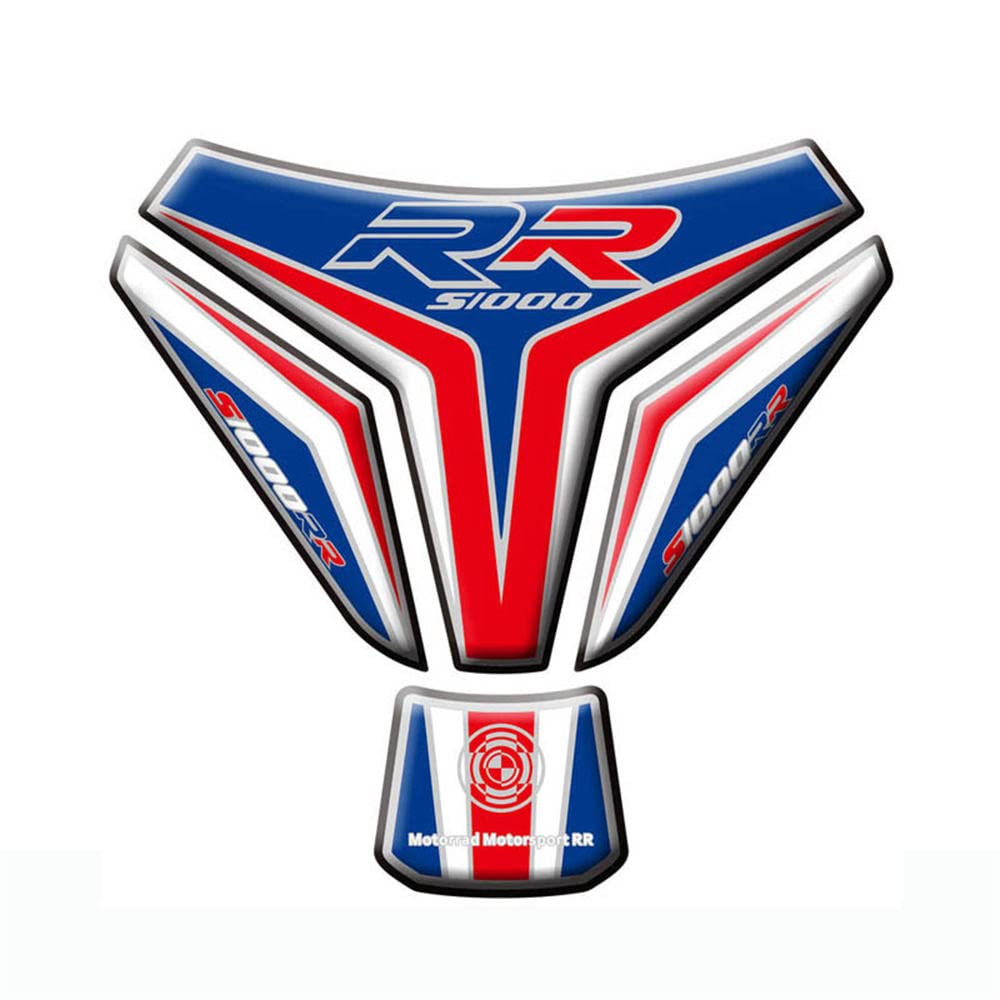 Motorcycle 3D Fuel Tank Pad Protective Stickers Decals Fit for B/MW S1000RR 2015 2016 2017 2018