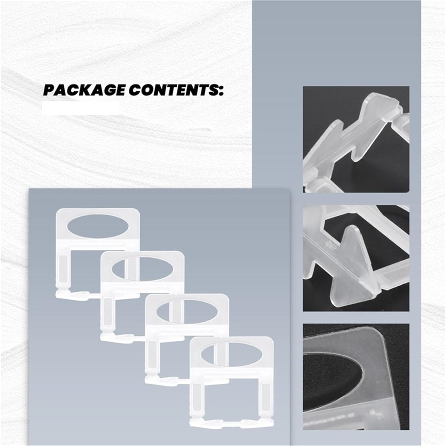Tile Spacers 300-1200Pcs Tile Leveling System Clips 1.5Mm DIY Tiles Leveler Spacers(600pcs)