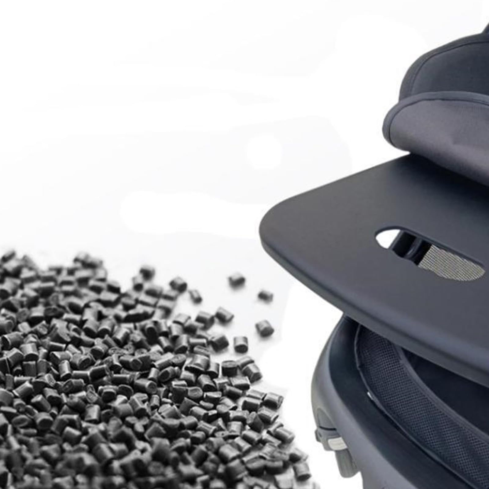 Planche d'extension pour siège inclinable avec connexion stable, vert