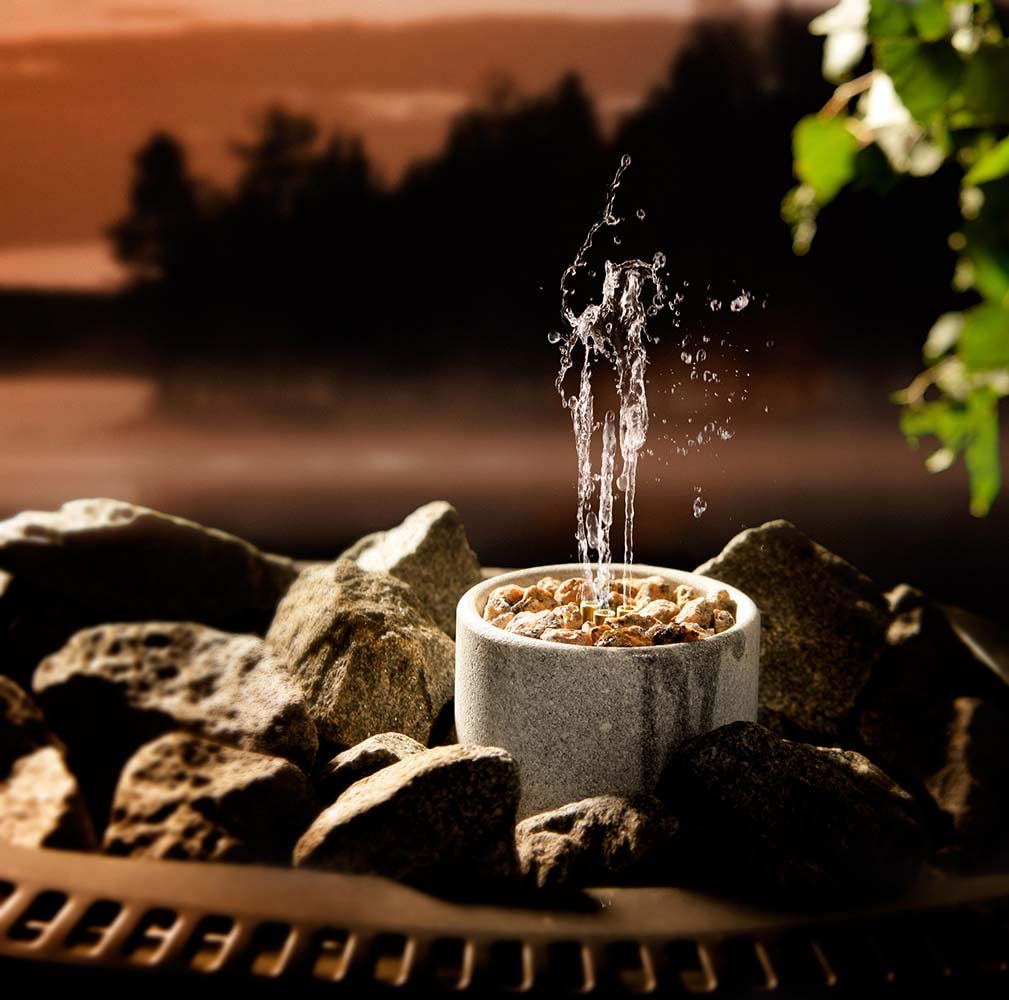Sauna-Springbrunnen Saunatroikka