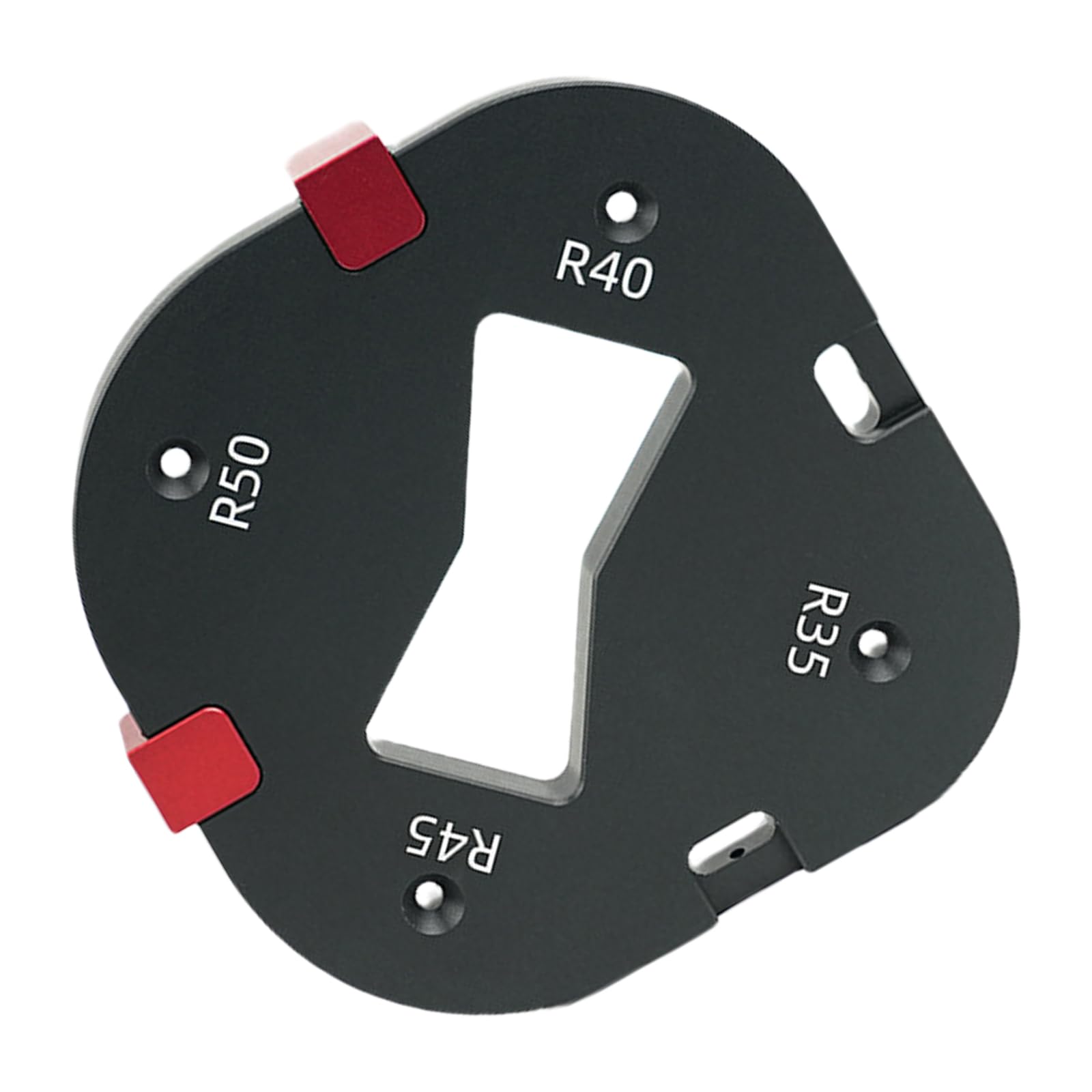 Loytv R35 To 50 Woodworking Tool Corners Jigs Templates Aluminum Jigs Templates For Accurate Round Corner Cutting Tool Aluminum