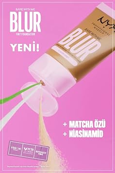 NYX Professional Makeup Blur Tint Fondöten, 05 Vanilla, 30 ml