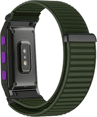 Nylon Braided Band Compatible with Pavlok Shock Clock 3 Bands, Breathable Replacement Strap 22mm Watch Straps Aramband
