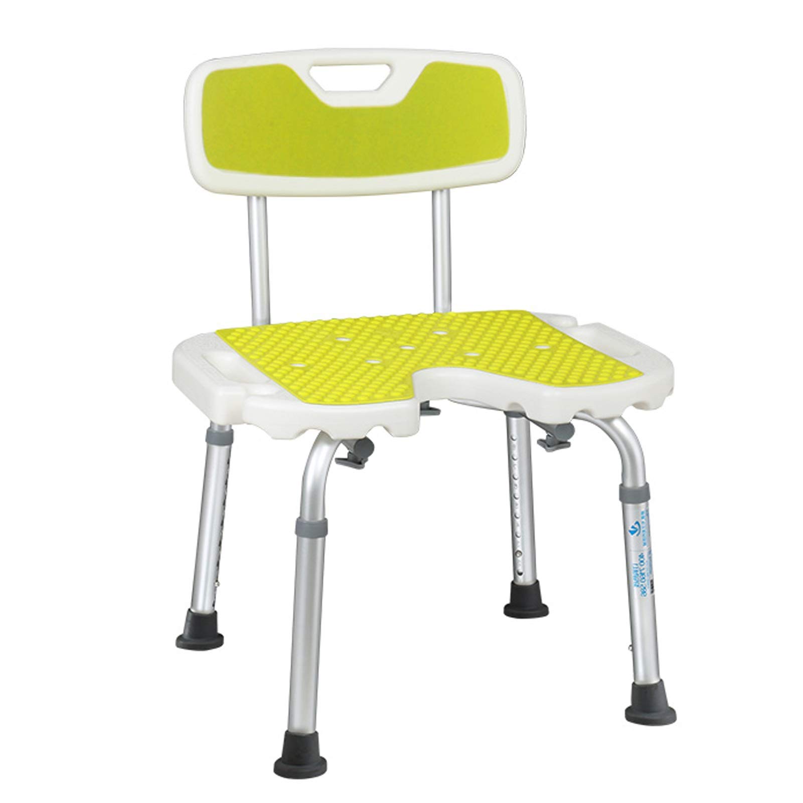 Chaise de douche pour baignoire réglable et compacte pour senior