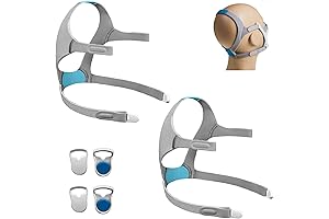 Upgraded 2-Pack Replacement Headgear Straps for ResMed N20 Nasal Pillow CPAP Mask