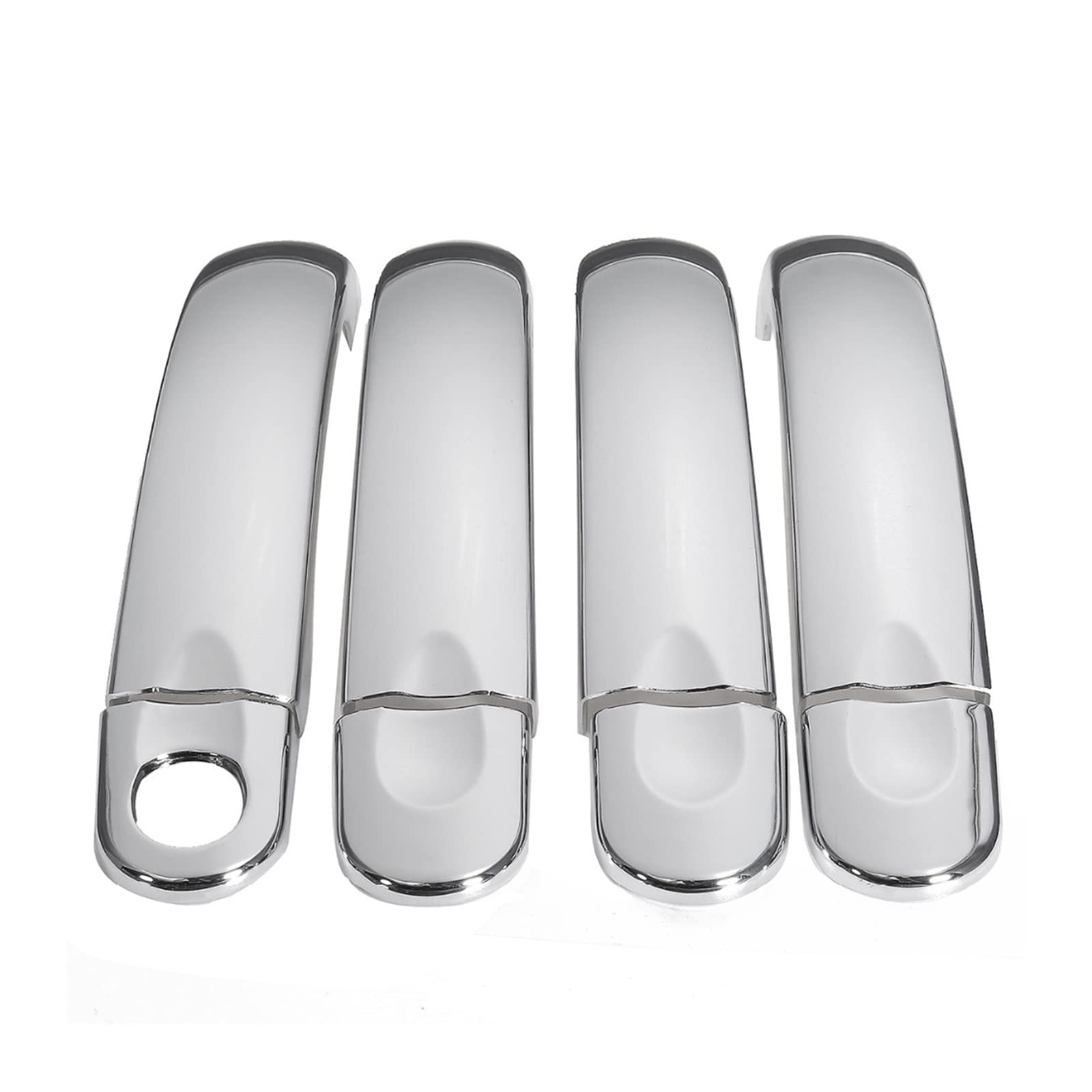 Ytdhfdgj For 4 Door Car Door Handle Cover Trim For Vw T5 T6 For Transporter For Caravelle For Multivan For California (For 4 Door)