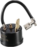 Vista 1 de uxcell Protector de sobrecarga termal del refrigerador 1/6HP 125W Pieza de repuesto del compresor