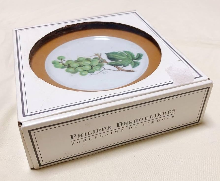 Amazon | フランス製 Philippe Deshoulieres 果物柄皿6枚 | ノー