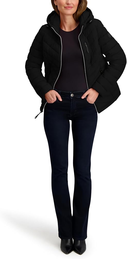 Amazon.com: Nautica Women's Stretch Packable Puffer Jacket – Water