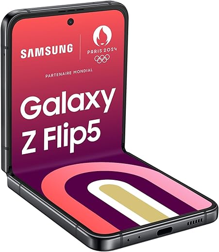 Samsung GALAXY Z Flip5 5G SM-F731B 256 GB DUAL SIM Graphite (Ricondizionato)