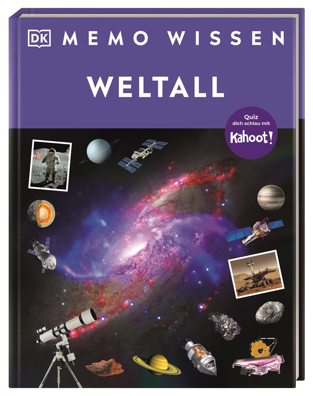 memo Wissen. Weltall: Planeten, Monde, Universum: Kompetentes Sachwissen und kahoot-Quizfragen. Für Kinder ab 8 Jahren