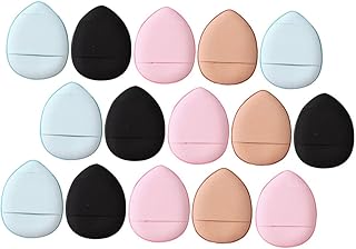 Mini Finger Puff Polvo de Maquillaje Portátil...