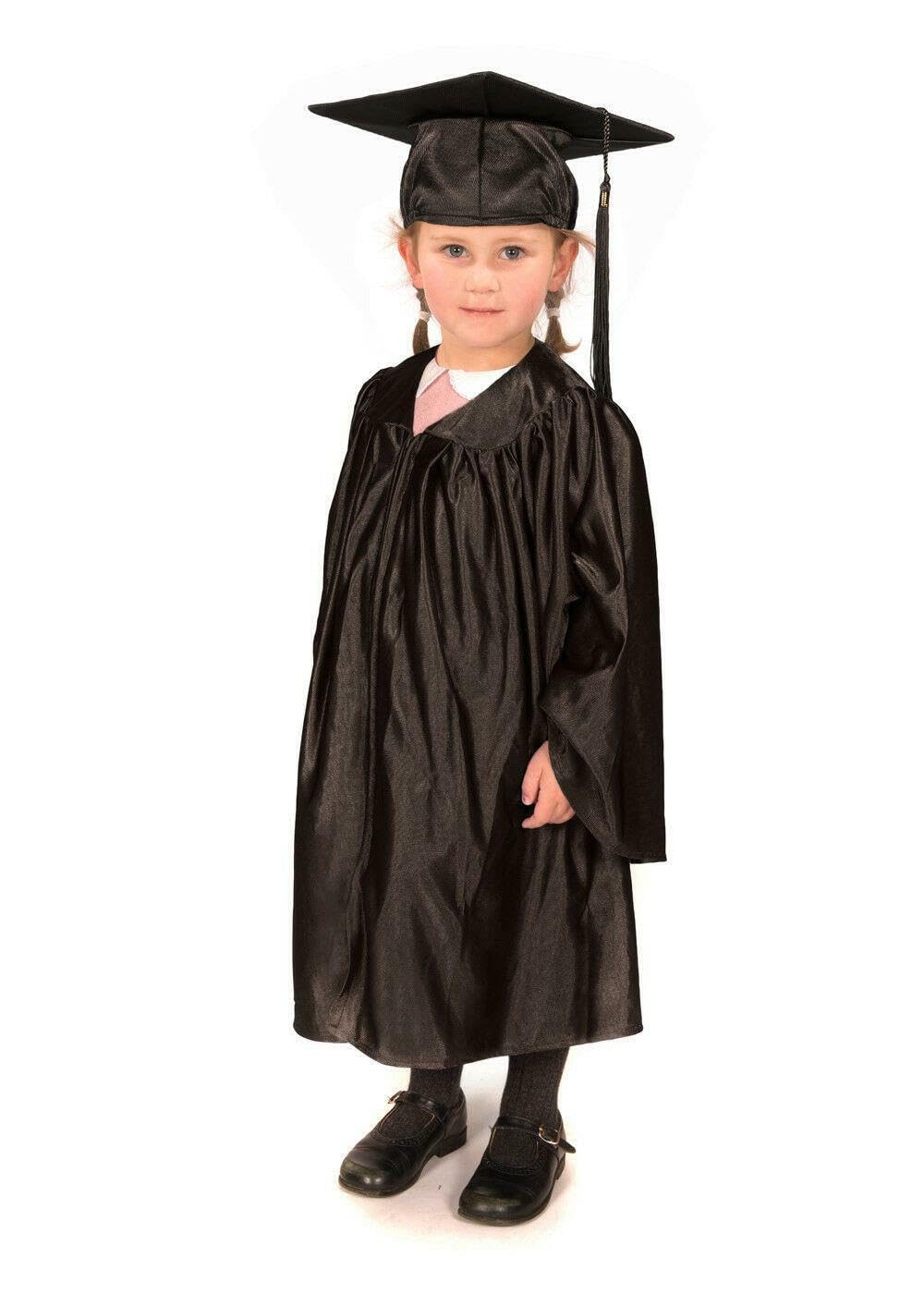 Graduation Gown dress for Kids Graduation Gown Costume for Convocation Annual FunctionDegree Gown Fancy Dress| Gown with Cap for Kid Boys and Girls (4-5 year, Black) (B0CTR5JL7D) Amazon Price History, Amazon Price Tracker