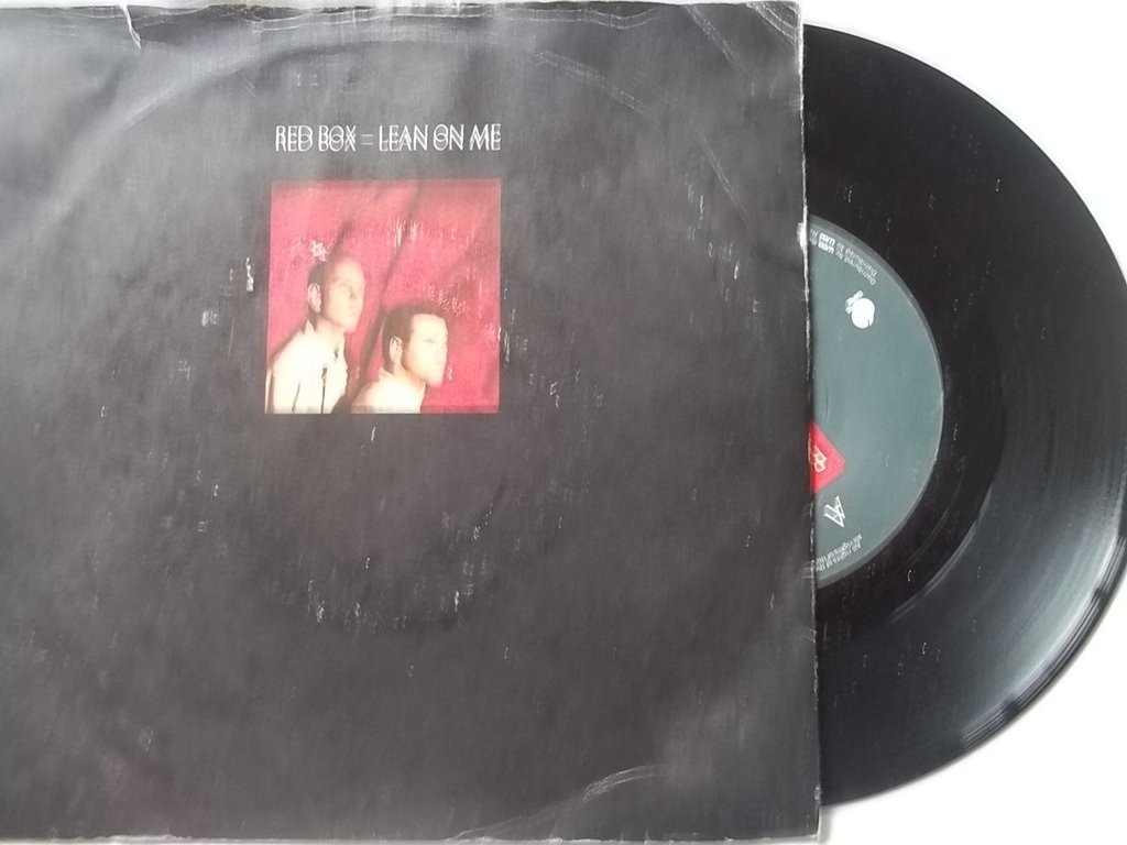 RED BOX Lean On Me UK 7" 45 CDs y Vinilo