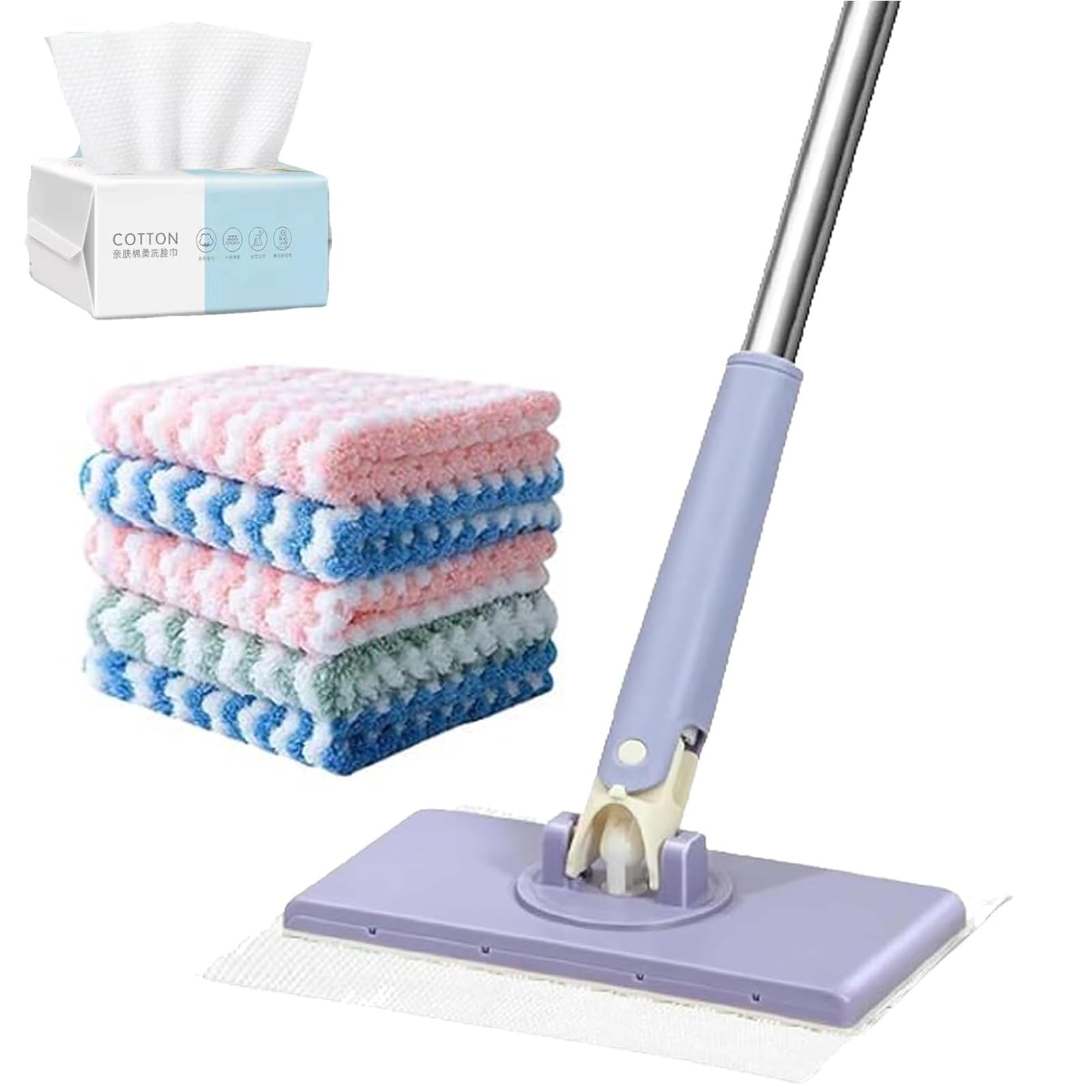 Lazy Mop - Ev ve Mutfakta Zahmetsiz Temizlik için 360° Yeniden