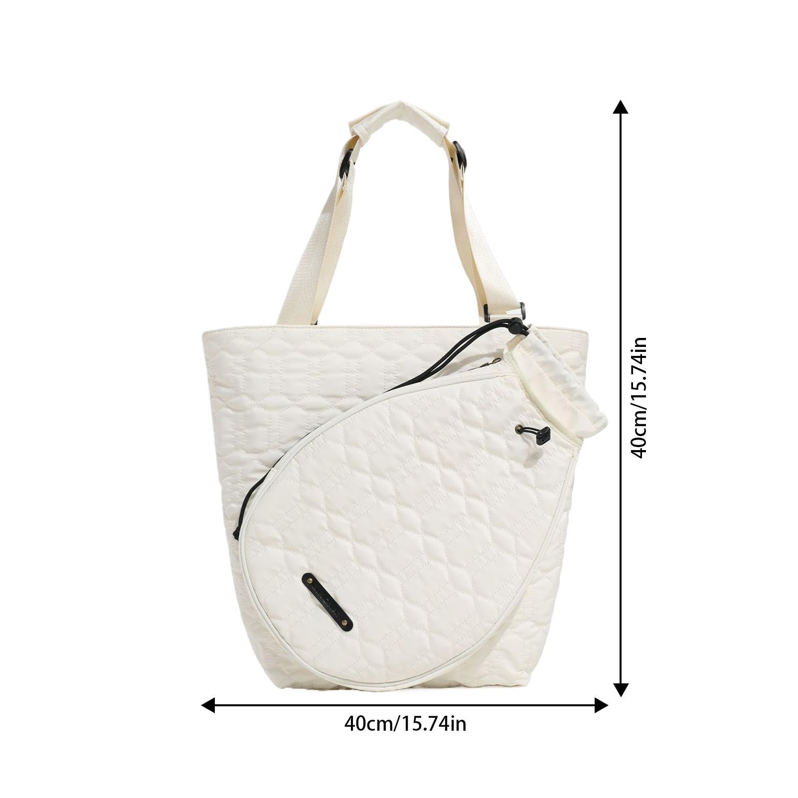 Bolso para raqueta de tenis, bolsa para raqueta de bádminton | Bolsa tote impermeable para pickleball | Bolsa de transporte, bolsa deportiva para raqueta de tenis, raquetas de pickleb