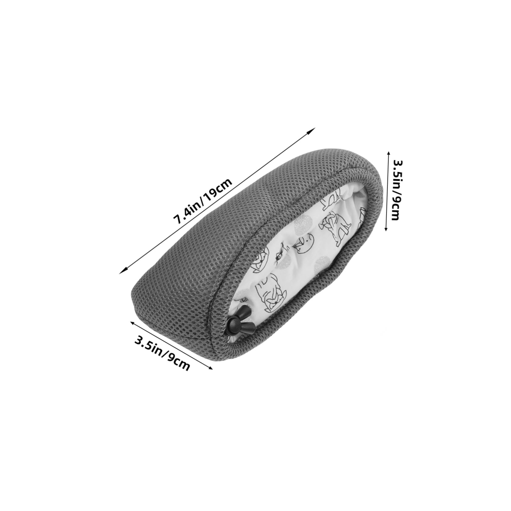 Healvian 1par Almohadillas De Axila Resistentes Al Desgaste Para Muletas Funda Portátil y Cómoda De Protección y Transpirable Para Uso Diario
