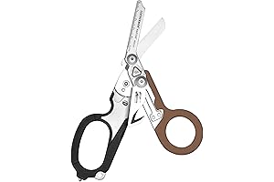 LEATHERMAN, Raptor Rescue, 6-in-1 Heavy-Duty Emergency/Trauma Shears with Carbide Glass Breaker & Strap Cutter