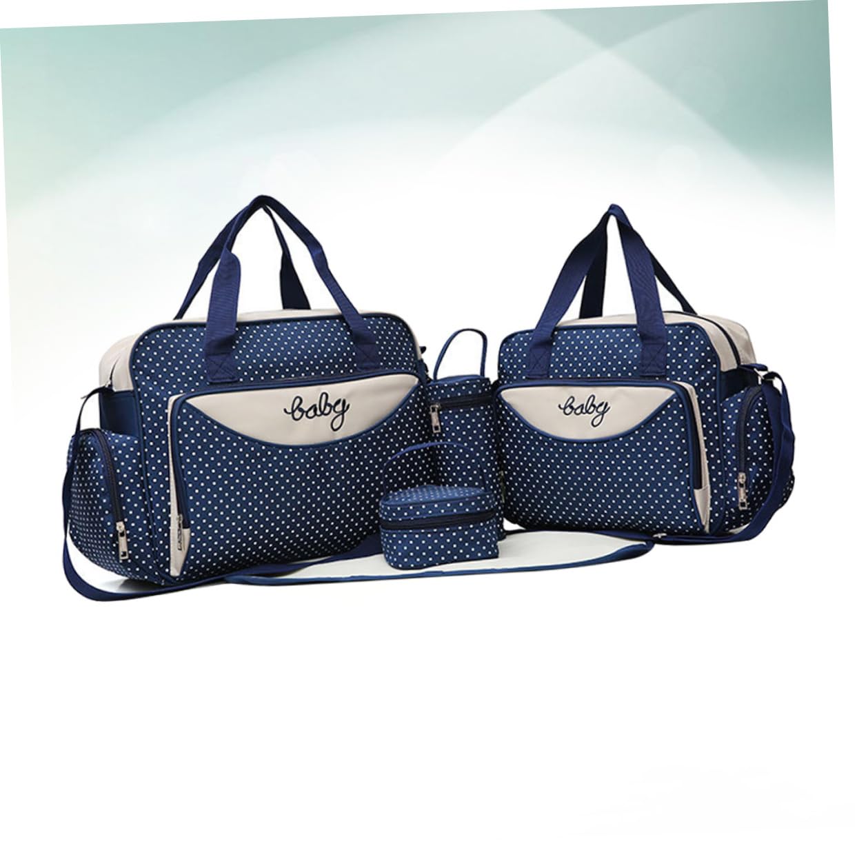 VALICLUD 1 Satz 5St Handtaschen für Mama Umstandswickeltaschen Wickelstation umhängebeutel schulterbeutel die Einkaufstasche Reisetasche Babytasche für Frauen Mama Tasche Multifunktion
