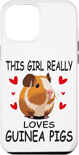 Miniatura 13 de iPhone 12 mini This girl really loves guinea pigs, Cute Guinea pig Case