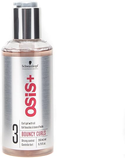 Schwarzkopf Professional Osis Bouncy Curls Gel With Oil Gel Fijador - 200 ml (914-14748)