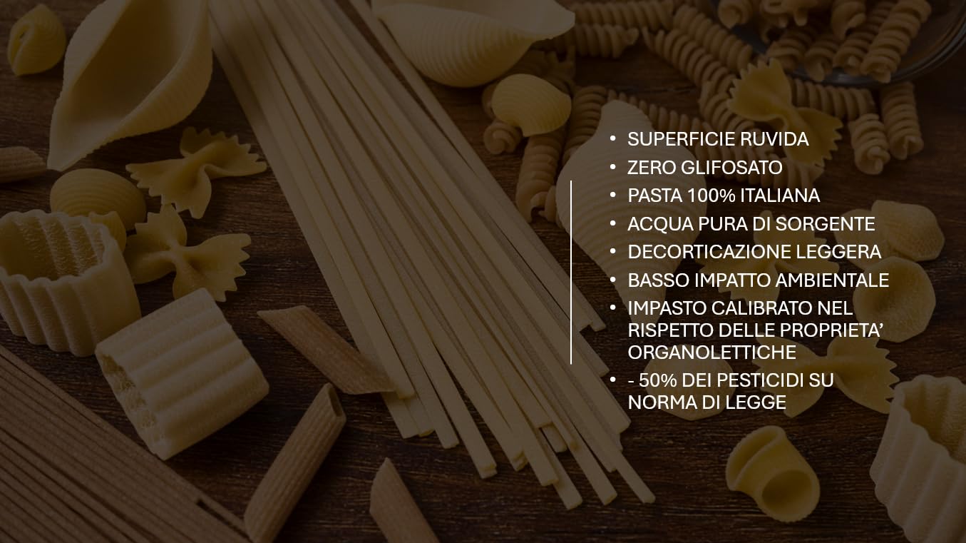 Pastificio Bragagnolo, Mezzi Paccheri Ondulati 887 Trafilati Al Bronzo, Semola di Grano Duro 100% Italiano, 16 Confezioni da 500g
