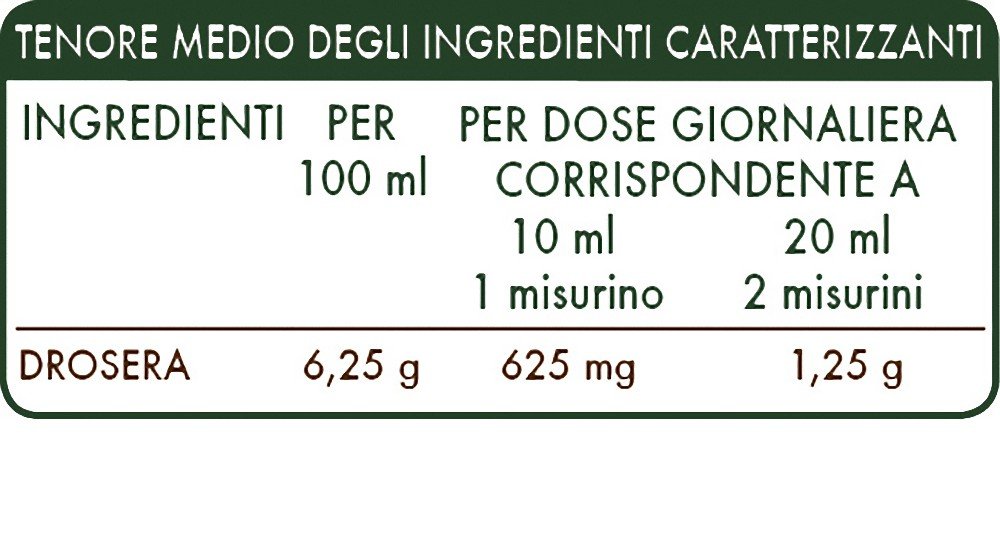 Dr. Giorgini Integratore Alimentare, Drosera Estratto Integrale Liquido Analcoolico - 200 ml