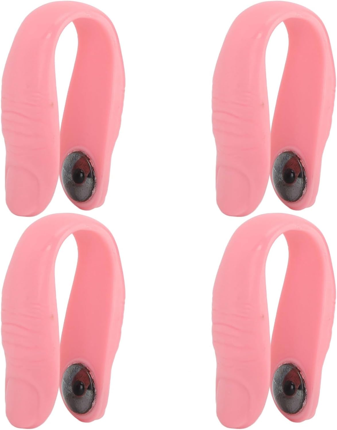 Dioche 4pcs Acupressure Hand Clip, Stress Reduction Wearable Magnets Headache Migraine Relief Clip, Supporting Acupressure Relaxation, Stress Alleviation, Wholesale Business