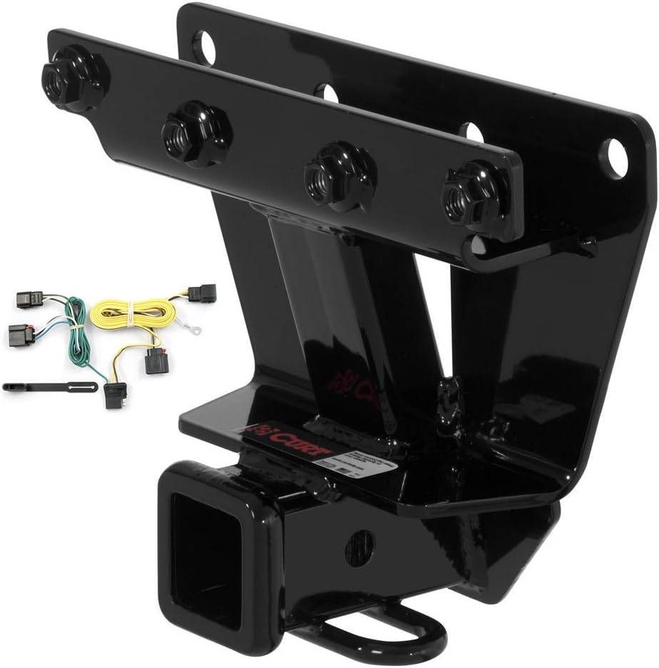 CURT Class 3 Trailer Hitch Bundle with Wiring for 2007-2010 Jeep Grand Cherokee - 13251 & 56009
