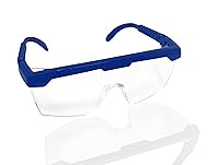 Vista 8 de EMI # 411 - Gafas de seguridad médica ajustables de marco completo, color negro