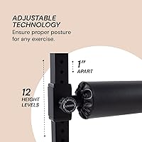 Vista 4 de Adjustable Single Leg Squat Roller for Bulgarian Split Squats, Lunges, and Lower Body Workout