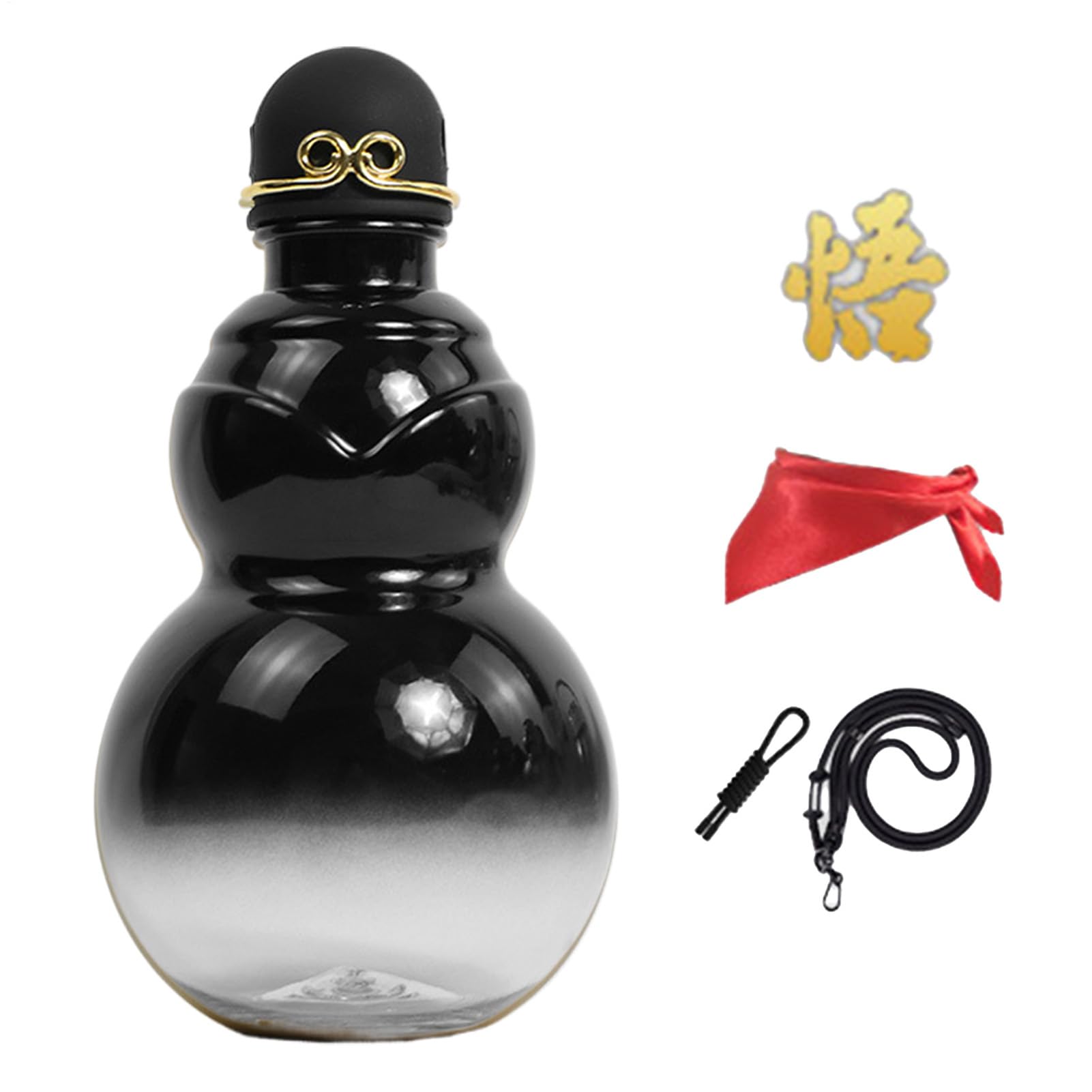 Bouteille de vin chinoise 900 ml pour s'hydrater durant le jardinage