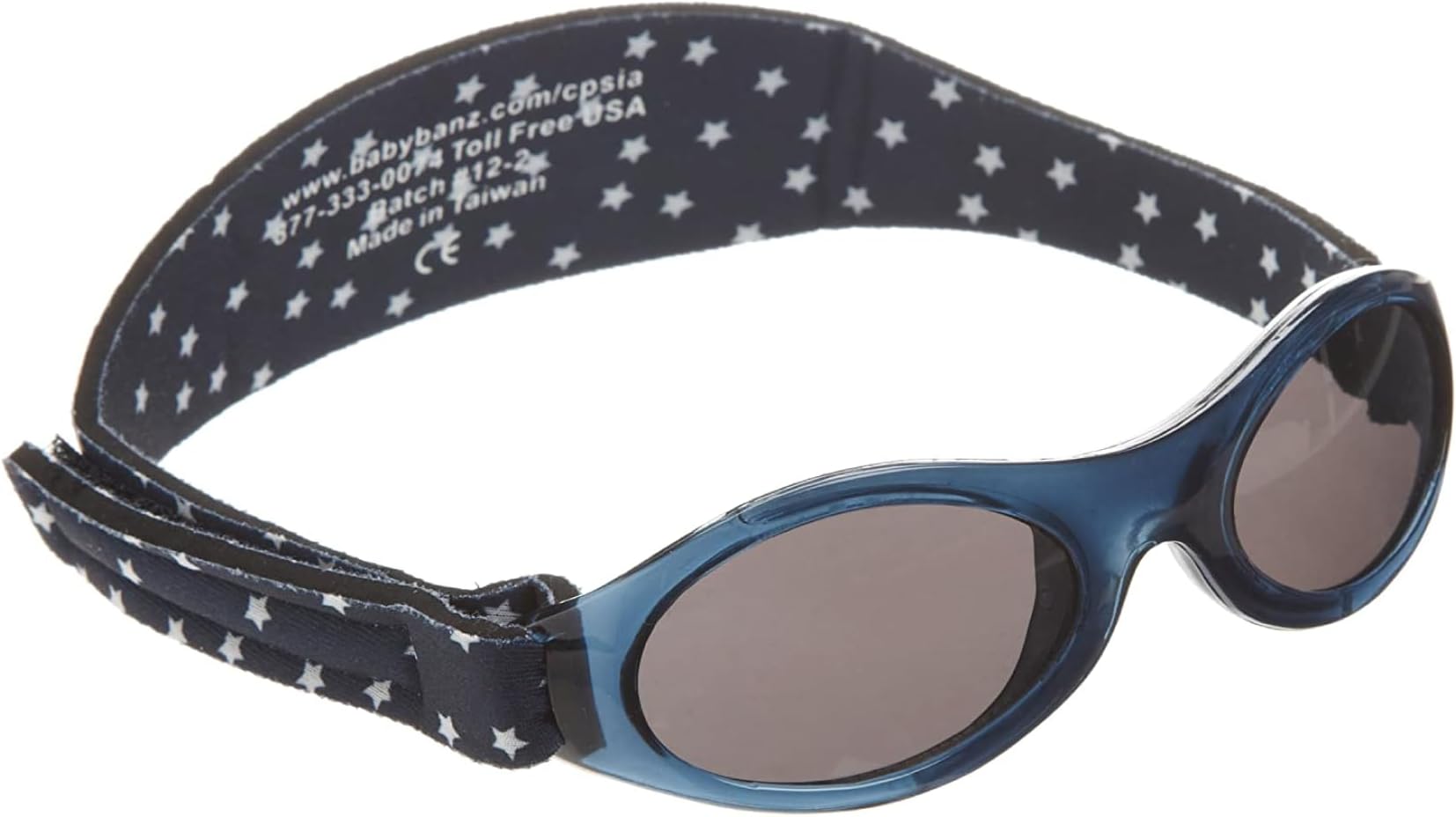 Bubzee Baby Sunglasses - Wrap Around Newborn & Toddler Sunglasses 0-24 Months, 100% UV Eye Protection - Shatter-Resitant Flexible Frame with Strap - Baby Travel, Beach & Holiday Essentials
