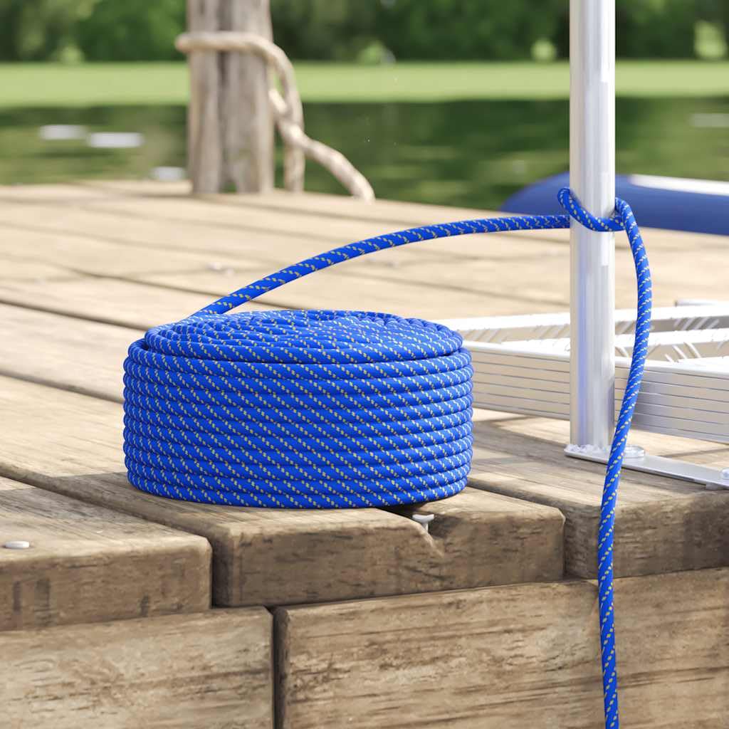 Vidaxl Braided Boat Rope White 5 Mmx500 M Polyester | Robert Dyas - View #2