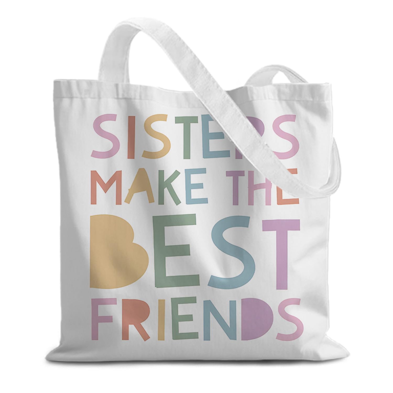 SNNDER Mama Friendship Tote Bag Grandma Mama Shoulder Bags Canvas Bag for Shopping Work Travel Vacation