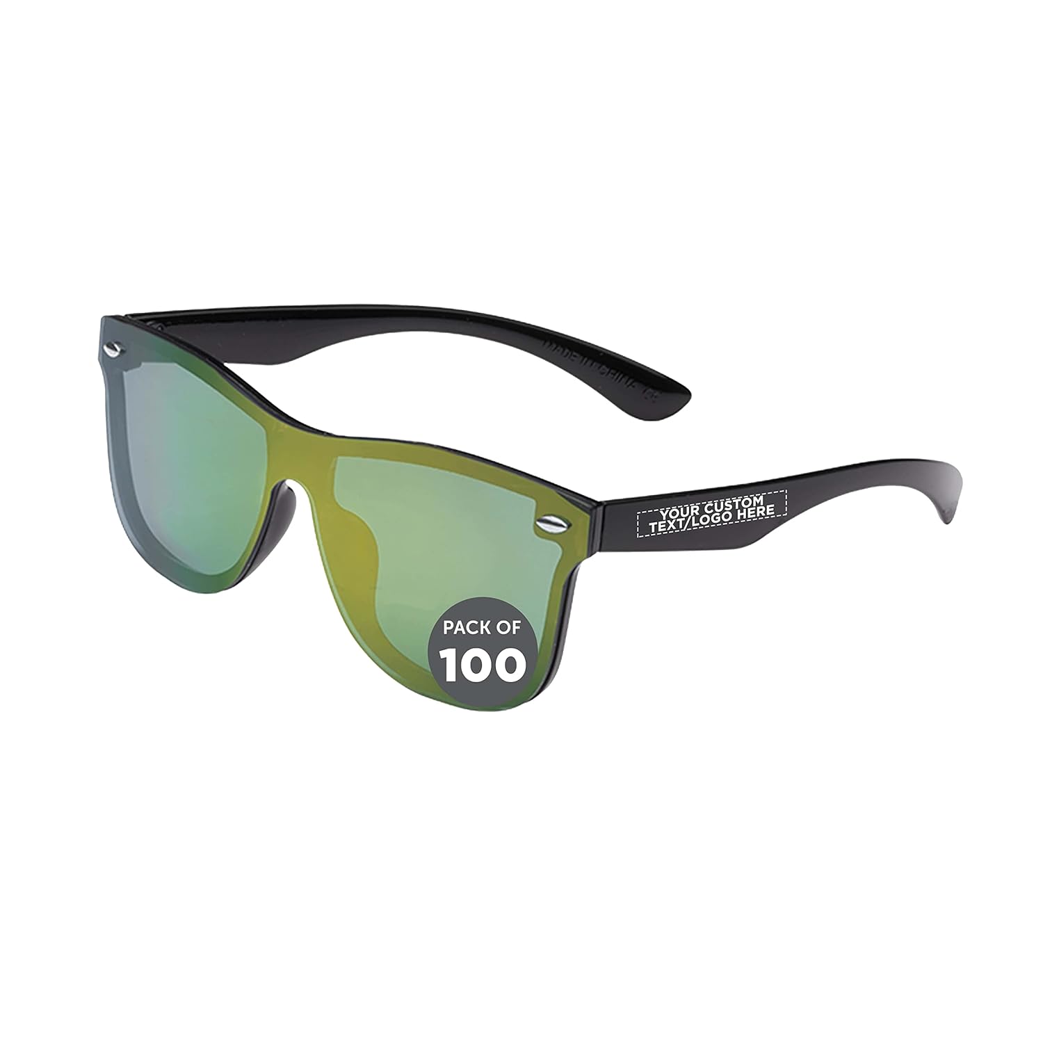 DISCOUNT PROMOS Upper Decks Mirrored Sunglasses
