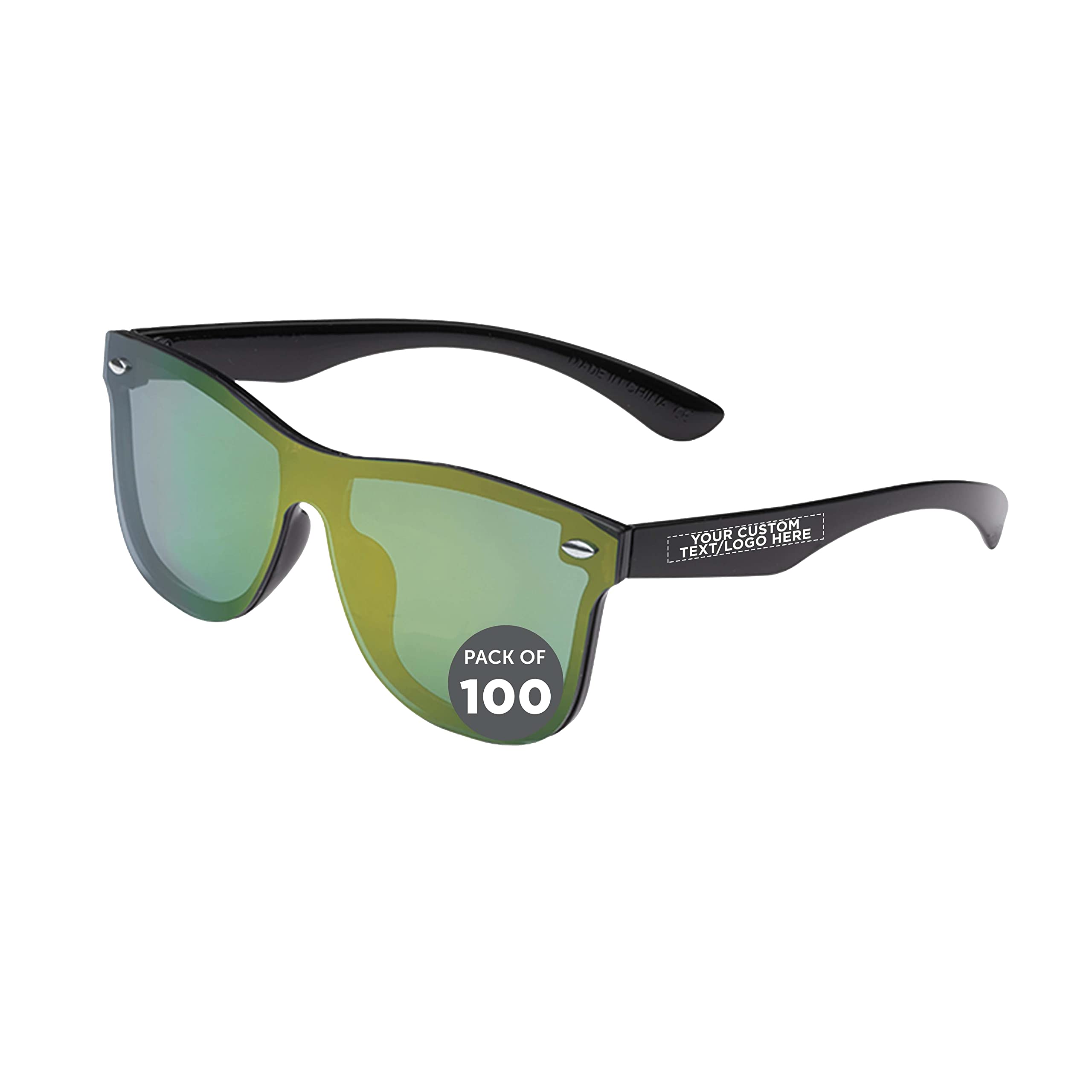 DISCOUNT PROMOS Upper Decks Mirrored Sunglasses