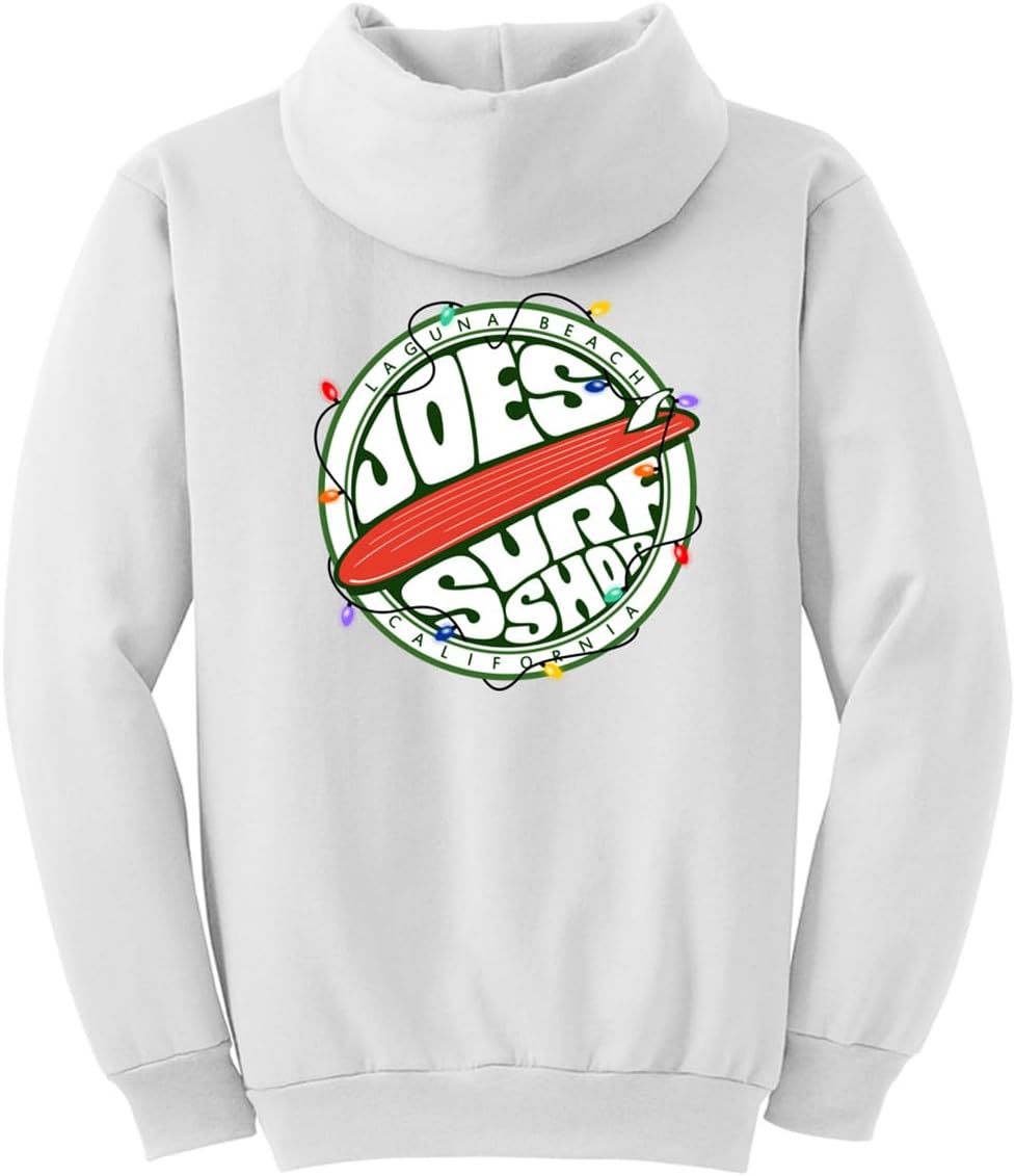 JOES SURF SHOP Men's Christmas Logo Hooded Sweatshirt Collection