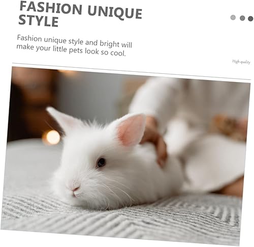 Miniatura 6 de Ropa de conejo para mascotas, ropa para cachorros, 2 piezas, ropa cálida para mascotas, ropa de conejillo de indias, ropa para cachorros, ropa de