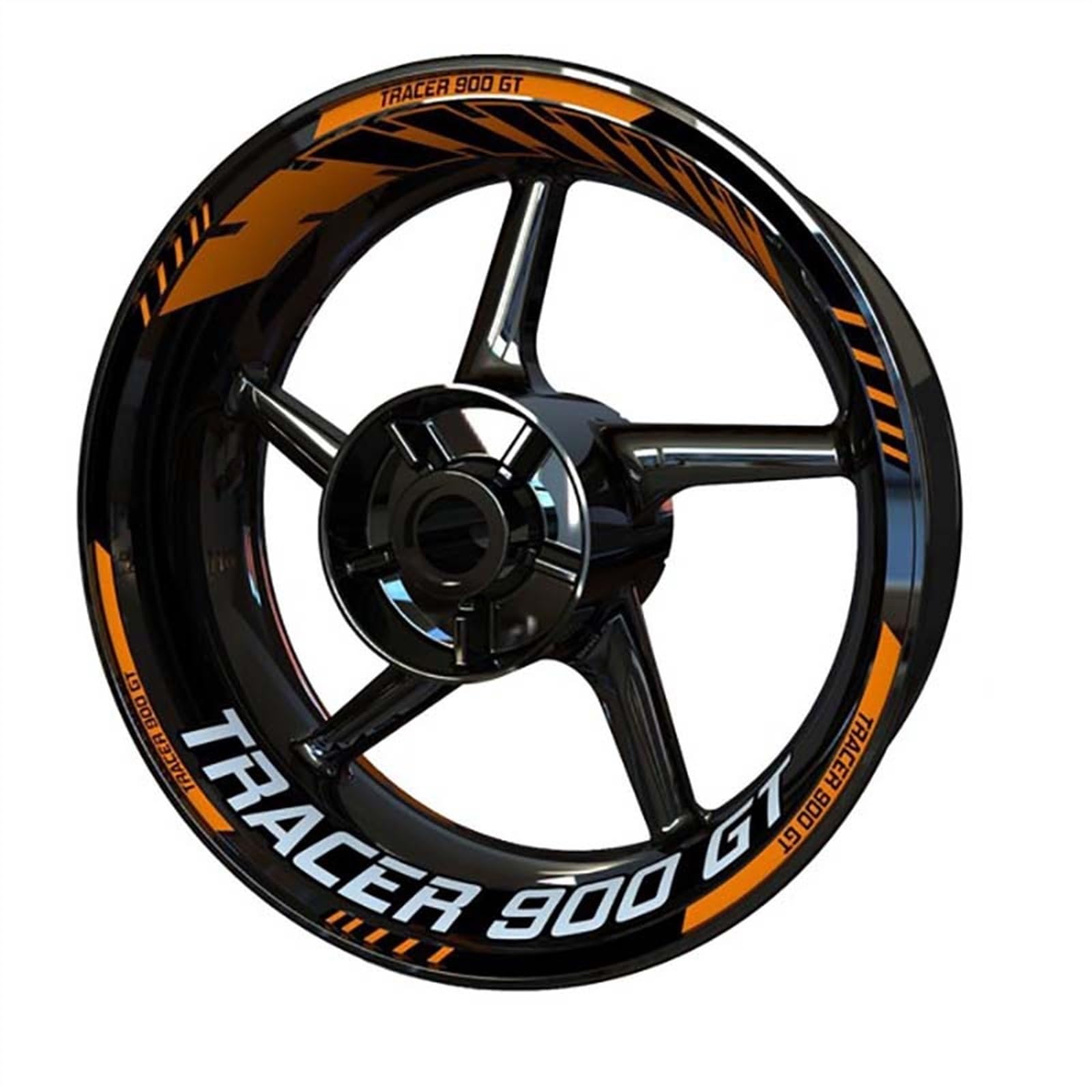 Motorcycle Accessories Wheel Stickers for Yamaha Tracer 9 900 7 Gt 9gt Motorbike Rim Decals Decorative(Color11)
