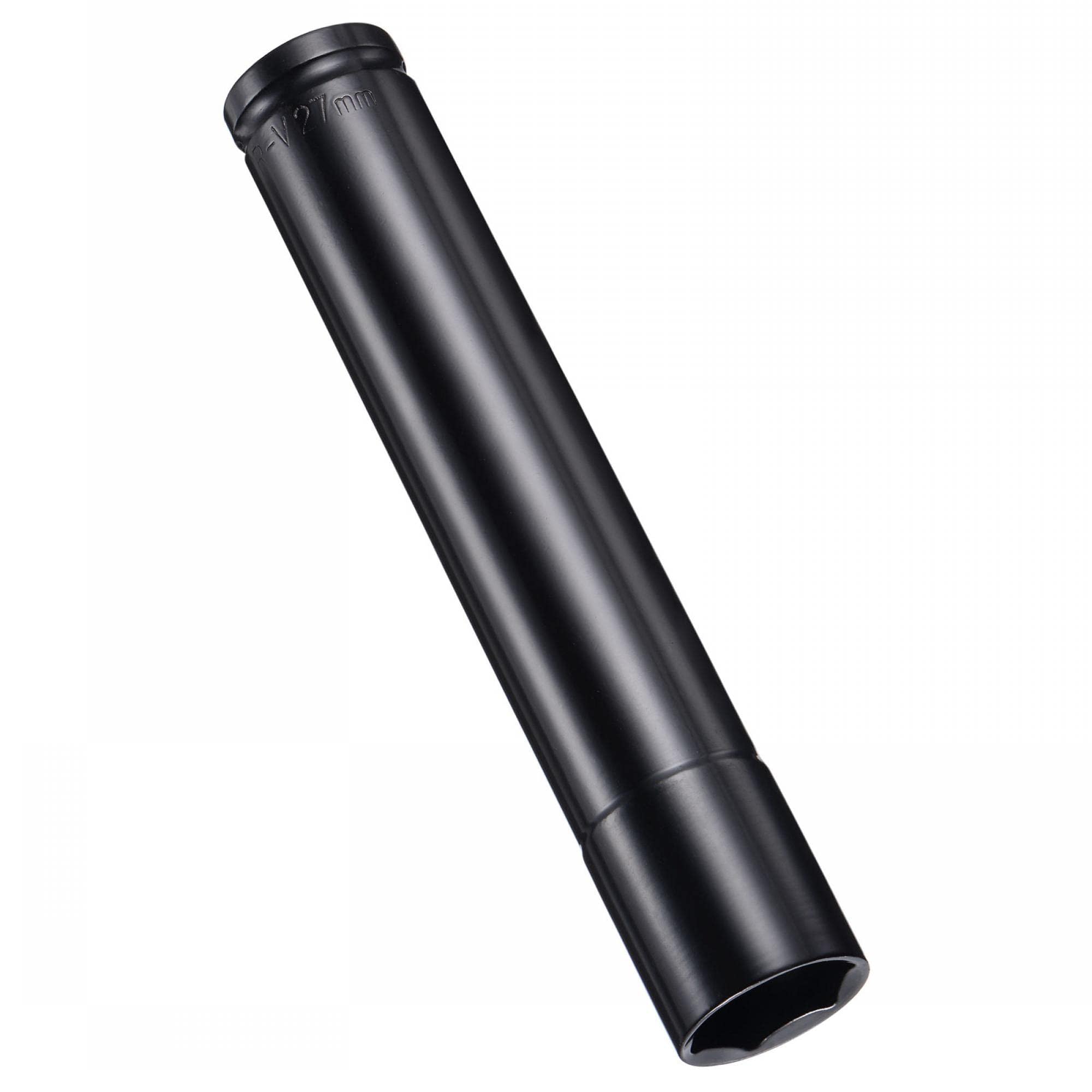 MACHSWON 2Pcs 1/2 Inch Drive - 27mm Deep Impact Socket with 6 Point Design, Heat-Treated Cr-V Steel 200mm Length, Metric Sizes