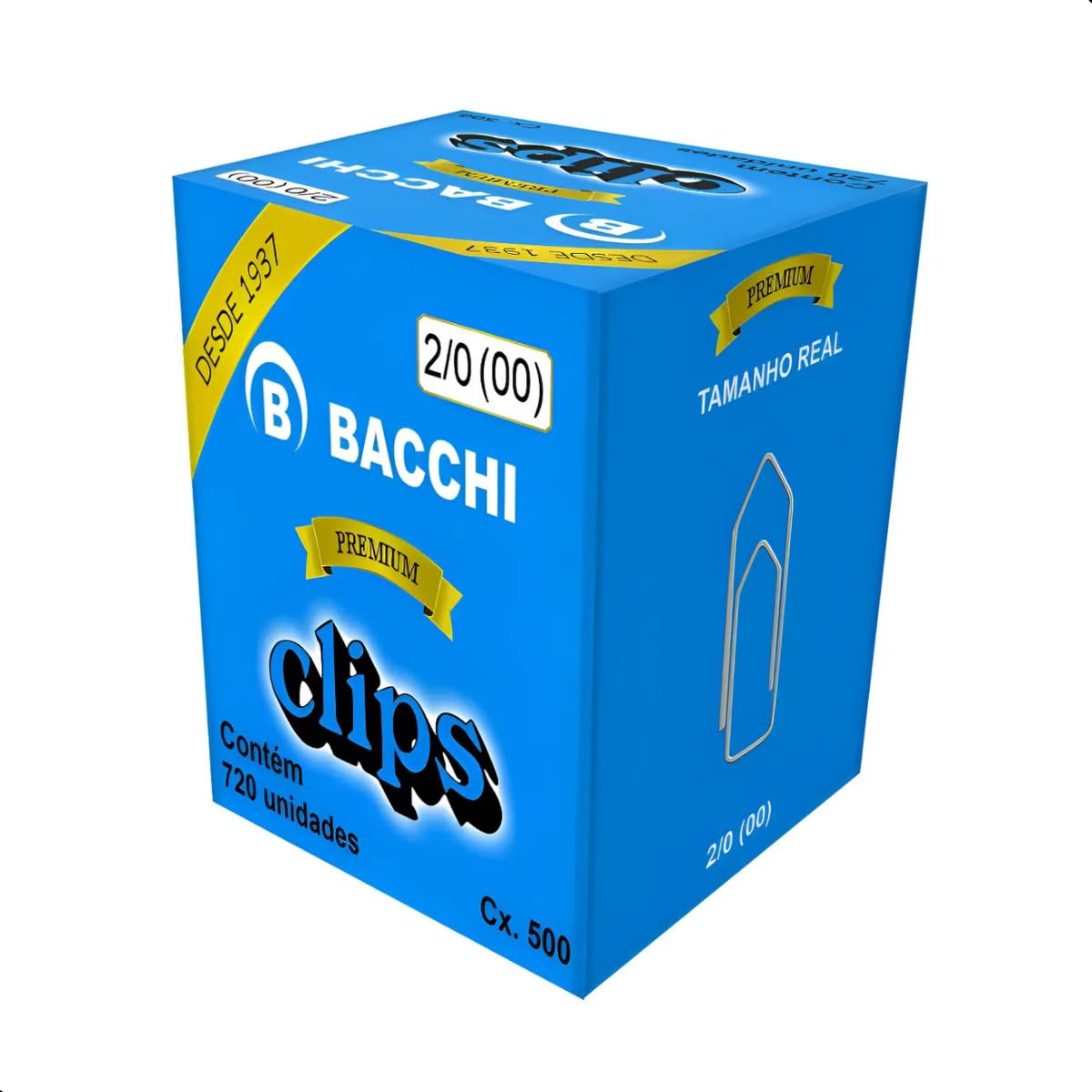 Clips Galvanized, Steel 2/0, Box with 500 grs, Bacchi : Amazon.ca