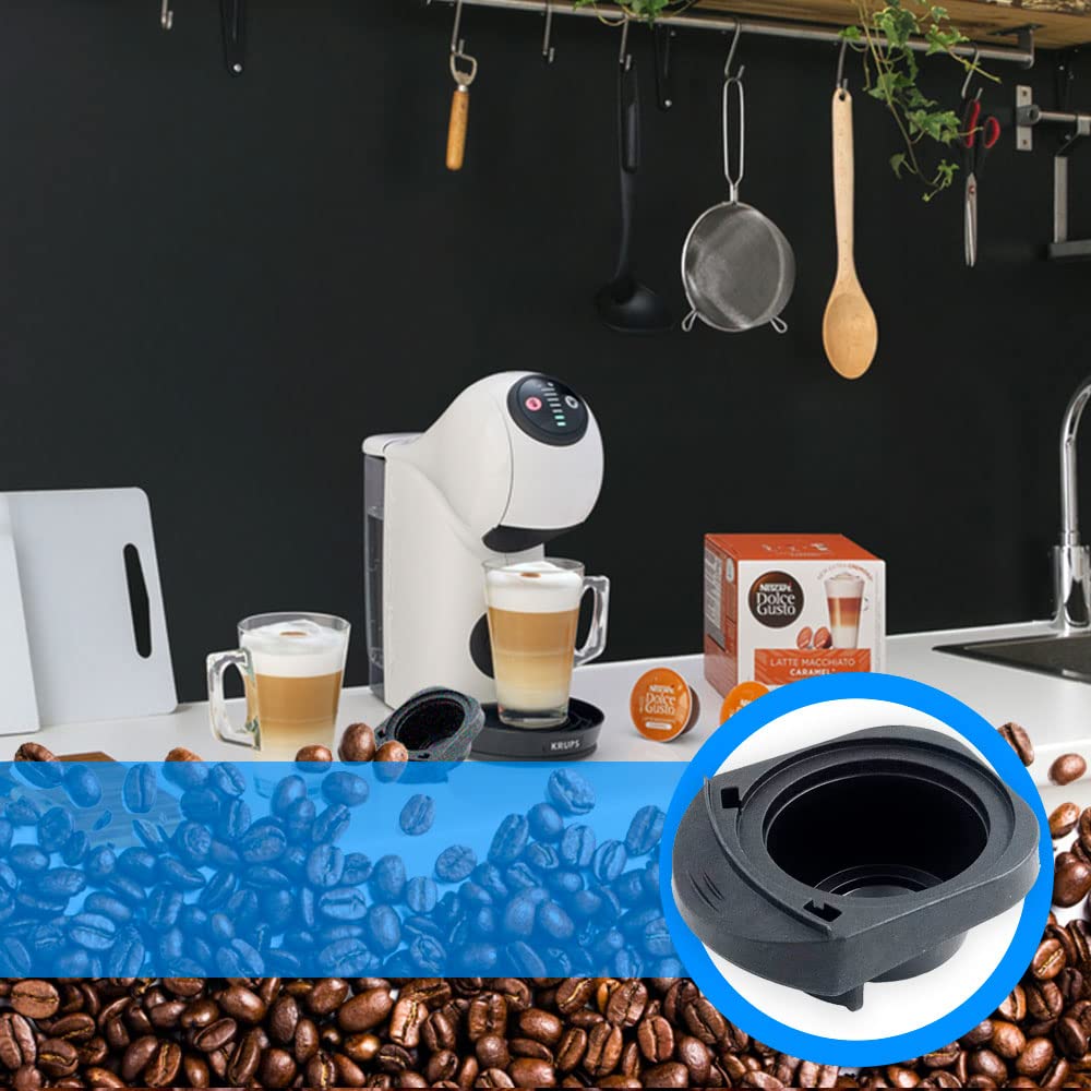 ANAKEL HOME Krups Portacápsulas Compatible con Cafetera Dolce Gusto Genio S KP2401HP, Soporte Cápsulas Imantado MS-625000